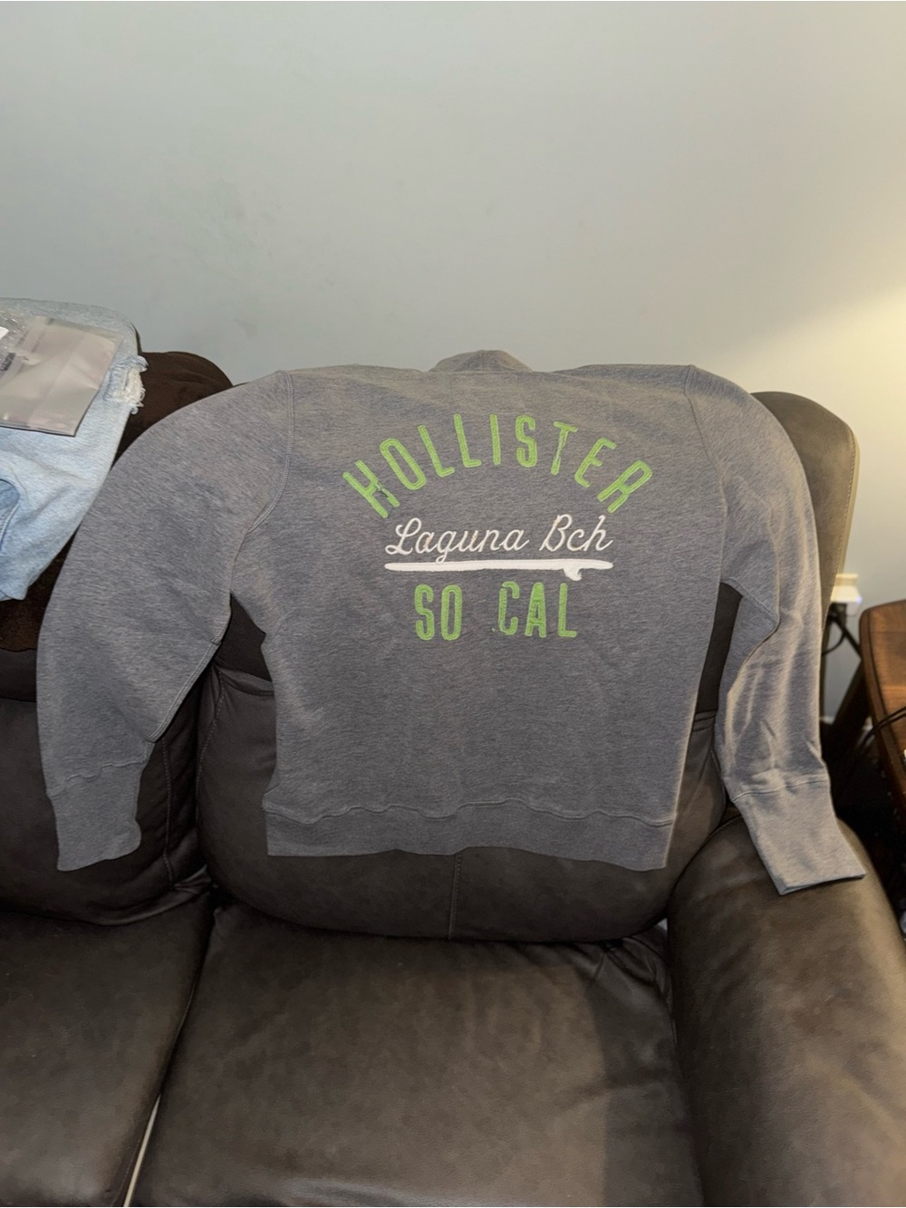 Hollister Feel Good Logo Graphic Hoodie